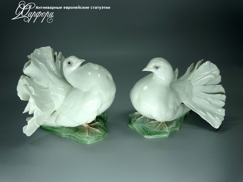 Купить фарфоровые статуэтки Rosenthal, Голубь с голубкой, Германия